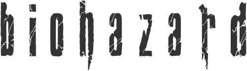 Resident Evil 4 Resident Evil 7: Biohazard Resident Evil 2 Resident Evil: The Darkside Chronicles, Biohazard Logo, text, monochrome, video Game png