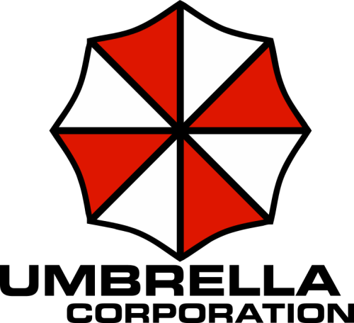 red and white Umbrella Corporation logo, Umbrella Corps Resident Evil 4 Resident Evil 7: Biohazard Resident Evil 6, umbrella, stars, logo, symmetry png