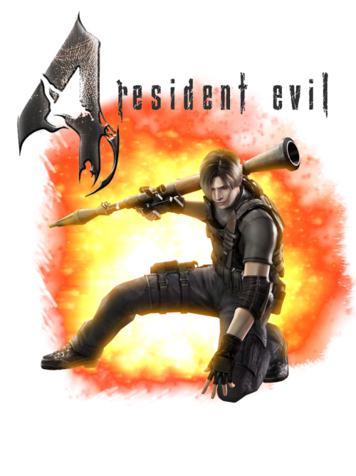 Resident Evil 4 Leon S. Kennedy Chris Redfield Resident Evil: Operation Raccoon City, leon resident evil, game, poster, computer Wallpaper png