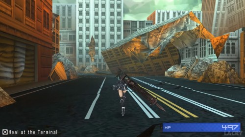 Black Rock Shooter The Game Walkthrough Gameplay Part 1 No Commentary PSP 13 17 screenshot