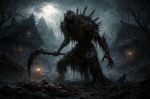 Resident Evil Village Создание скаизи из игры Жуткой деревни, без текста