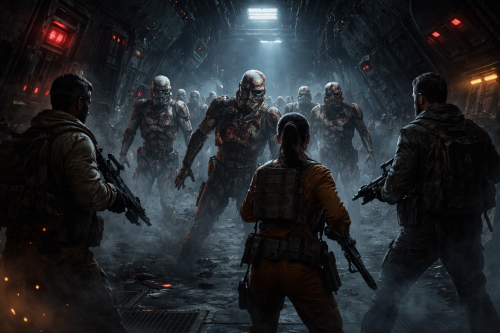 Имперская тюремная баржа "Чистилище" - временный дом для пяти сотен самых опасных преступников Галактики, а также повстанцев, авантюристов, контрабандистов и воров, - из-за поломки вынуждена остановиться в захолустном секторе космоса, где единственной надеждой на выживание для экипажа и заключенных оказывается бесцельно дрейфующий звездный разрушитель, покинутый своей командой. Отряд с "Чистилища", высадившийся на его борт, возвращается не весь, а вернувшиеся оказываются заражены неизвестным вирусом, распространяющимся с ураганной скоростью. За несколько часов "Чистилище" превращается в могильник. Горстка выживших на "Чистилище" отчаянно ищет путь к спасению, но ничто на может подготовить их к тому, с чем им придется столкнуться на борту звездного разрушителя.